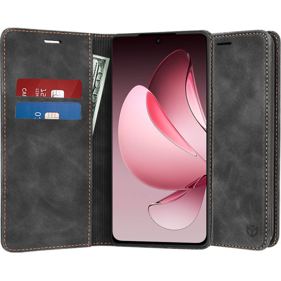 Techsuit - Confy Cover - Oppo Reno13 F 4G / Reno13 F 5G / Reno13 Fs 5G - Black