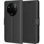 Techsuit - Leather Folio - Realme 14 Pro - Black