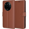 Techsuit - Leather Folio - Realme 14 Pro - Brown