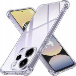 Techsuit - Shockproof Clear Silicone - Xiaomi Redmi Note 14 4G (164,84 x 78,15 x 8,16mm) - Clear