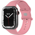Techsuit - Watchband (W031) - Apple Watch 1/2/3/4/5/6/7/8/9/10/SE/Se 2 (38/40/41/42mm) - Pink