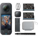 Insta360 X5 - 8K, Triple Ai Chip, Action Camera Essentials Bundle - (CINSAAHA/X504)
