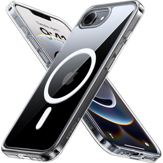 Torras - Guardian Magnetic Series - Iphone 16e - Clear - (X00FX2343)