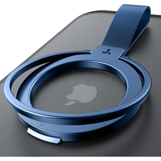 Torras - Ostand Magnetic Ring - 360� Rotatable Stand, Phone Holder/Grip, Easy Attach - Navy Blue - (X00CJ1004-2)