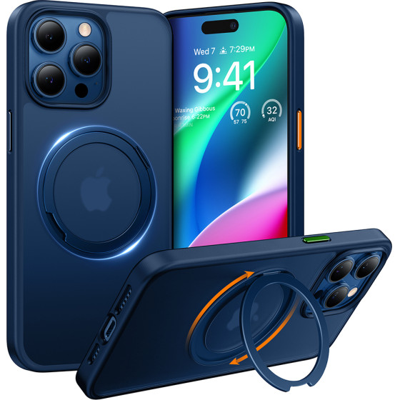 Torras - Ostand Pro Series - Iphone 15 Pro - Navy Blue