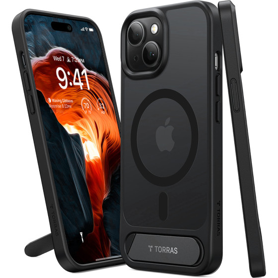 Torras - Pstand - Iphone 15 Plus - Black