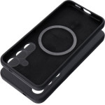 Case Silicone 2mm For Samsung S25 Edge Compatible With Magsafe Black OEM