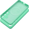 Case Silicone 2mm For Samsung S25 Edge Compatible With Magsafe Mint OEM