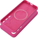 Case Silicone 2mm For Samsung S25 Ultra Compatible With Magsafe Pink OEM