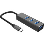 Art adapter HUB 4in1 Type C HUB USBC-USB3 OEM-C15 black