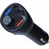 Art transmiter FM bluetooth 5.0 + USB A QC3.0 + Typ C (total 30W) FM-73 black