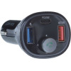 Art transmiter FM bluetooth 5.0 + USB A QC3.0 + Typ C (total 30W) FM-73 black