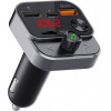 Art transmiter FM bluetooth 5.0 + USB A QC3.0 + Typ C (total 30W) FM-84B black