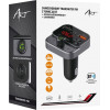 Art transmiter FM bluetooth 5.0 + USB A QC3.0 + Typ C (total 30W) FM-84B black