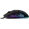 Art wire computer mouse USB A dpi with light AM-99 black