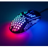 Art wire computer mouse USB A dpi with light AM-99 black