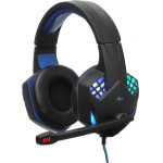 Art wire headphones gaming Jack 3,5 mm / USB A with microphone G11 black