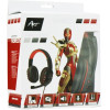 Art wire headphones gaming Jack 3,5 mm with microphone NEMEZIS black