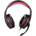 Art wire headphones gaming USB A with microphone HERO black