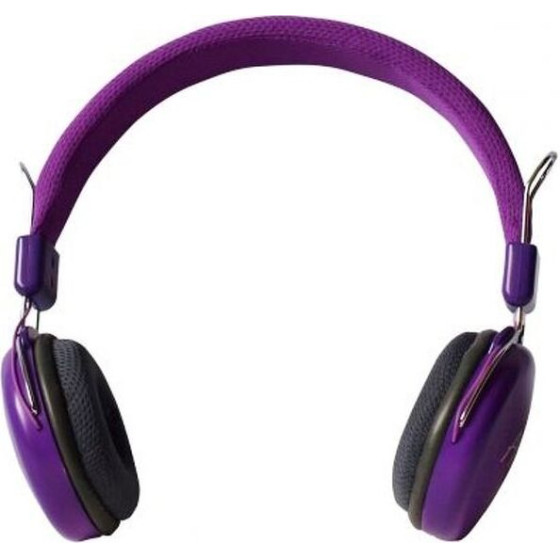 Art wire headphones Jack 3,5 mm with microphone AP-60C violet