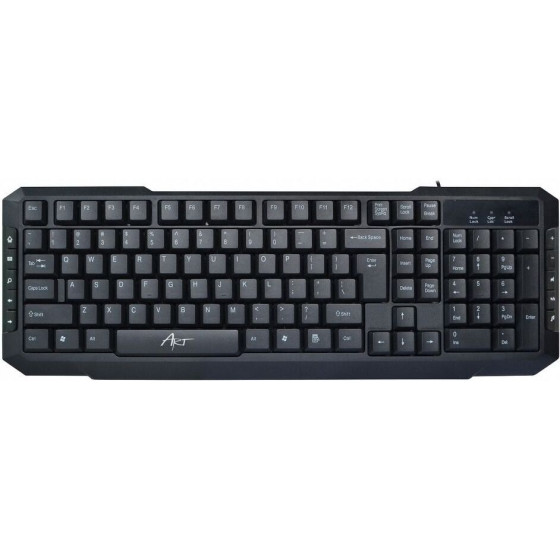 Art wire keyboard USB A QWERTY AK-47U black