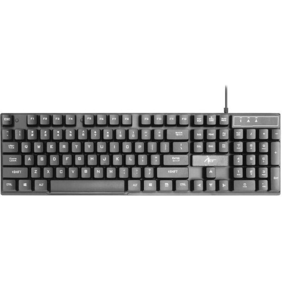 Art wire keyboard USB A QWERTY with light AK-49 black