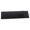 Art wire keyboard USB A QWERTY with light slim AK-20 black