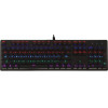 Art wire mechanical keyboard USB A QWERTY LED AK-51 black