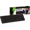 Art wire mechanical keyboard USB A QWERTY LED AK-51 black