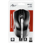 Art wireless computer mouse 2,4G 1000 dpi AM-97 black