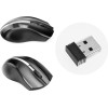 Art wireless computer mouse 2,4G 1000 dpi AM-97 black