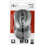 Art wireless computer mouse 2,4G 1000 dpi AM-97 silver
