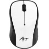Art wireless computer mouse 2400 dpi AM-92 white