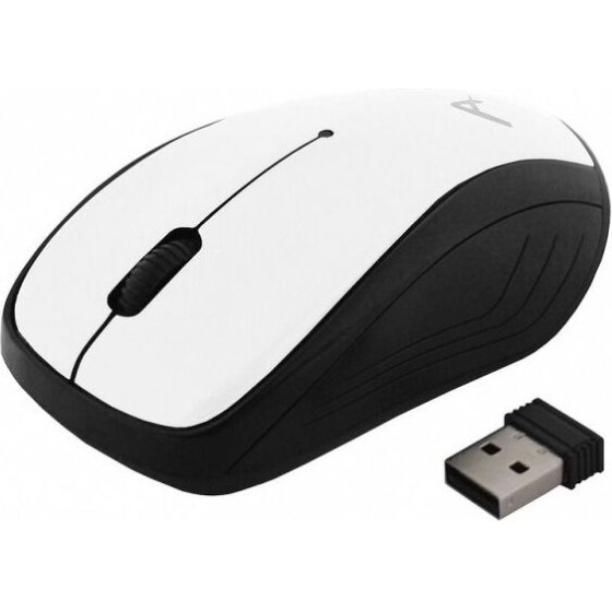 Art wireless computer mouse 2400 dpi AM-92 white