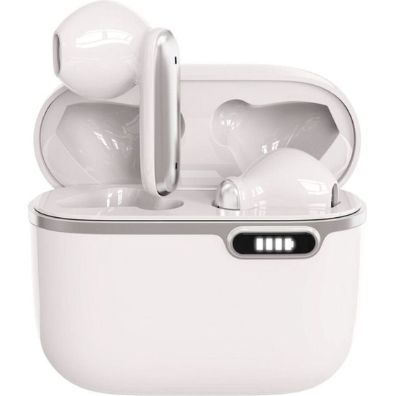 Art wireless earphones bluetooth TWS + docking station Type C AP-TW-B4W white
