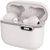 Art wireless earphones bluetooth TWS + docking station Type C AP-TW-B4W white