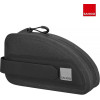 Sahoo bike bag on the bicycle frame with zip 0,3L 122035 black