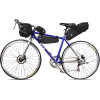 Sahoo bike bag on the bicycle frame with zip 0,3L 122035 black