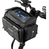 Wildman traveling bag for bike handlebars with zipper GS6 4L ( 4 ''- 7'' ) black