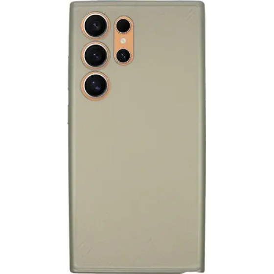 Vivid Carbon Fiber Case Samsung Galaxy S24 Ultra Gold - (CS-OFFC Case 0-2403002)