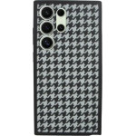 Vivid Carbon Fiber Case Samsung Galaxy S24 Ultra Grey/Black - (CS-OFFC Case-2403002)
