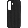 Vivid Carbon Fiber Case Samsung Galaxy S24+ Black - (CS-OFFC Case 1-2403003)