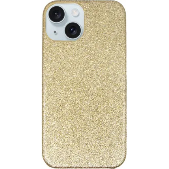 Vivid Glitter Case Apple iPhone 15 Plus Gold - (CS-MRB Y-2403006)