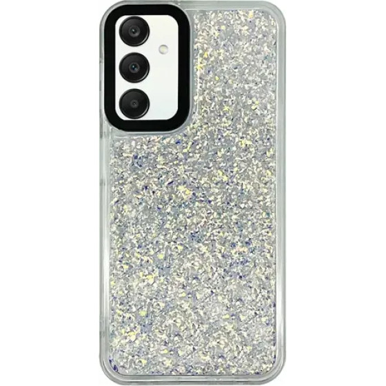 Vivid Glitter Shine Case Samsung Galaxy A25 5G Silver - (CS-FSHN GLT 11-2403013)