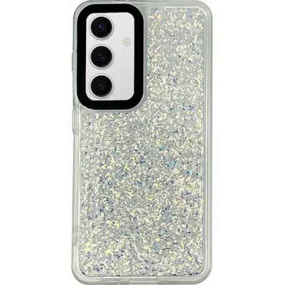 Vivid Glitter Shine Case Samsung Galaxy S24 Silver - (CS-FSHN GLT 11-2403017)