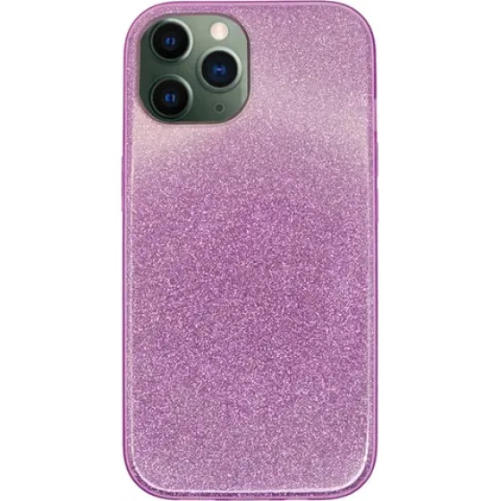 Vivid Glitter Shine Plastic Hard Case Apple iPhone 11 Pro Max Purple - (CS-FSHN GLT 4-2403002)