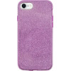 Vivid Glitter Shine Plastic Hard Case Apple iPhone 6/6s/7/8 Purple - (CS-FSHN GLT 4-2403006)