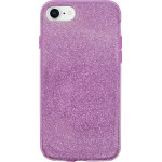 Vivid Glitter Shine Plastic Hard Case Apple iPhone 6/6s/7/8 Purple - (CS-FSHN GLT 4-2403006)