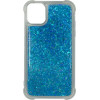 Vivid Liquid Glitter Case Apple iPhone 11 Blue - (CS-FSHN GLT-2403001)