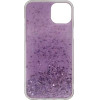 Vivid Liquid Glitter Case Apple iPhone 11 Pro Max Purple/Multicolor - (CS-FSHN GLT 6-2403002)